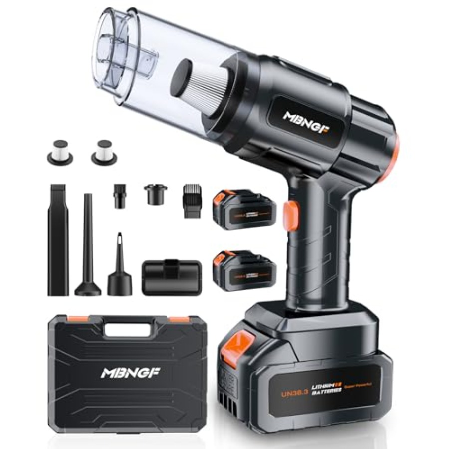 Car Vacuum Cleaner - 고출력 흡입 블로워 기능을 갖춘 휴대용
