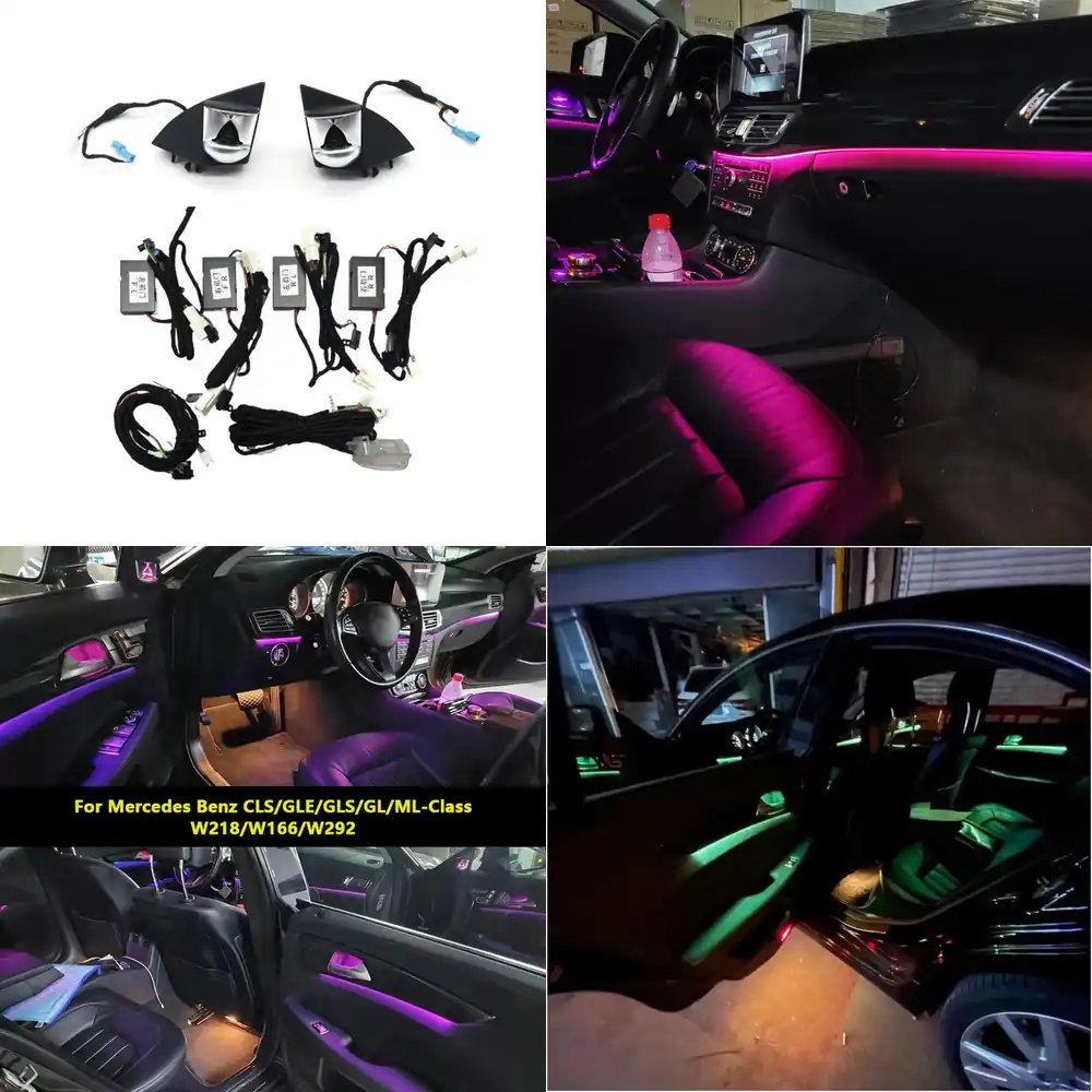 Led Interior Ambient Light - A-필러 아워글래스 트위터 12색 LED 실내
