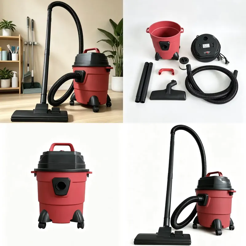 Car Vacuum Cleaner - 15L 1200W 세척기용 카펫 청소기, 건식