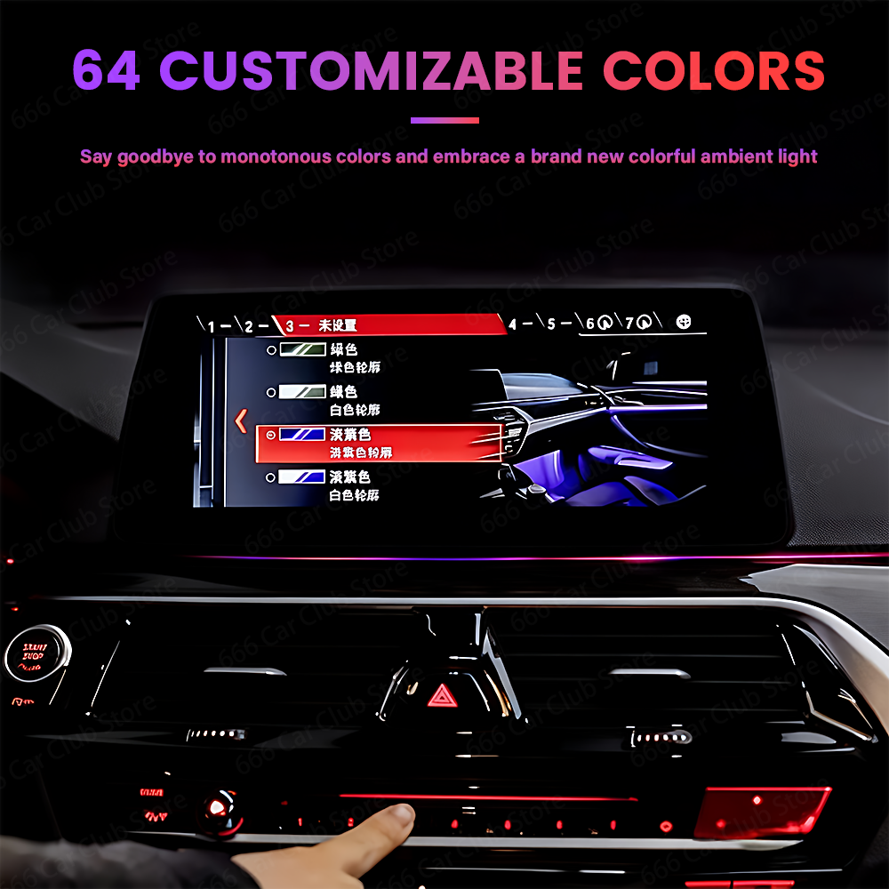 BMW 3/5/6/7 시리즈 X3 X4 X5 X6 X7 - Led Interior Ambient Light 리뷰 및 가격