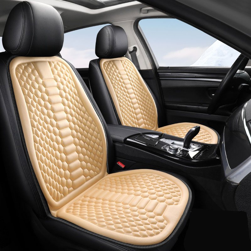 1pc 럭셔리 남자 자동차 좌석 커버 3D 마사지 통기 - Car Accessories Limassol 리뷰 및 가격