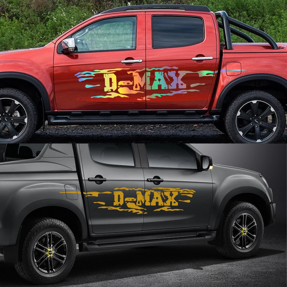 이스즈 Dmax D Max 픽업 문짝 사이드 데칼, 트 - D.A.D Car Accessories 리뷰 및 가격
