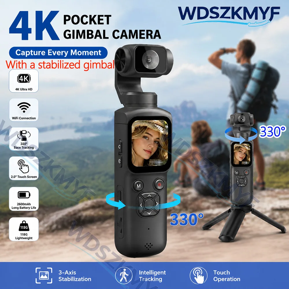 330 °   페이스 트랙 4K 휴대용 액션 카메라 데 - Car Accessories Online 리뷰 및 가격
