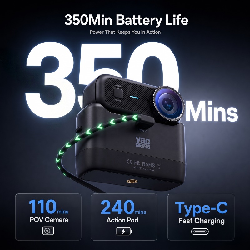 APEX 액션 4K 카메라 미니 POV 마그네틱 스포츠 - Car Accessories Online 리뷰 및 가격