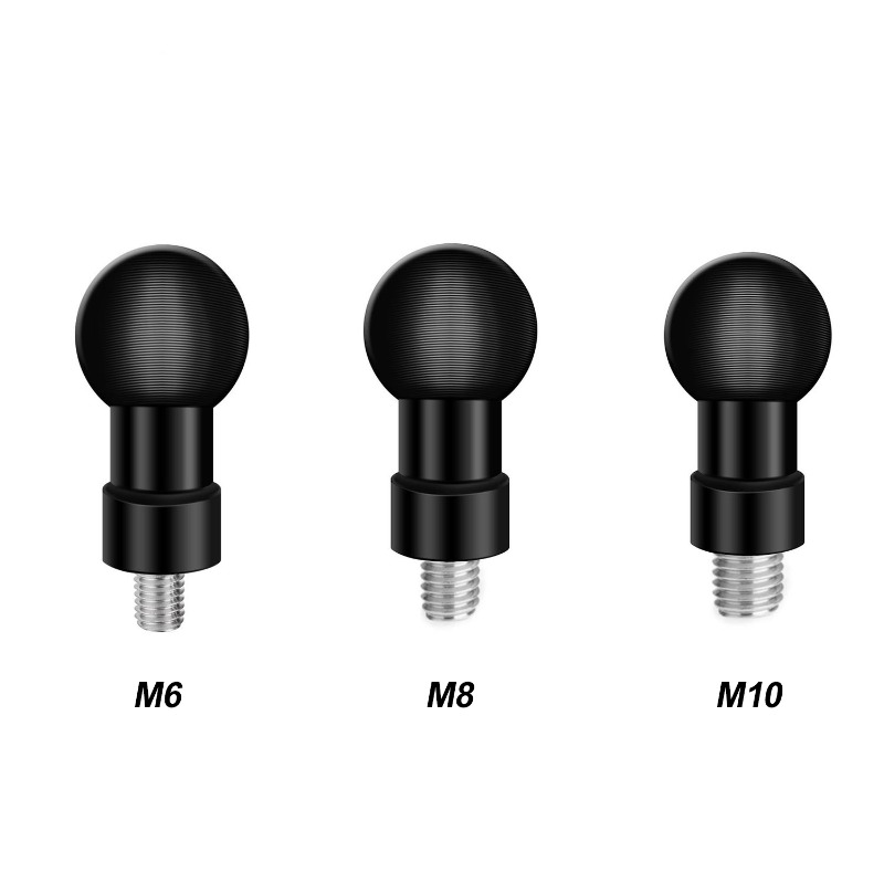 알루미늄 17mm 볼 헤드 어댑터 - M6 M8 M10 - Car Accessories Online 리뷰 및 가격