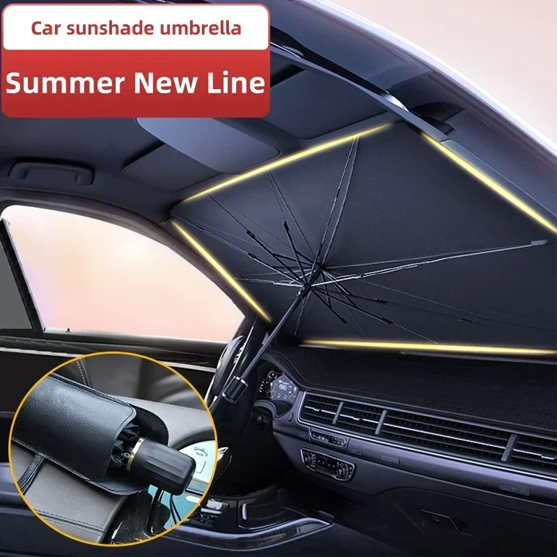 다목적 편리한 접이식 자동차 앞유리 차양막 내부 보호  - Car Accessories Quirky 리뷰 및 가격