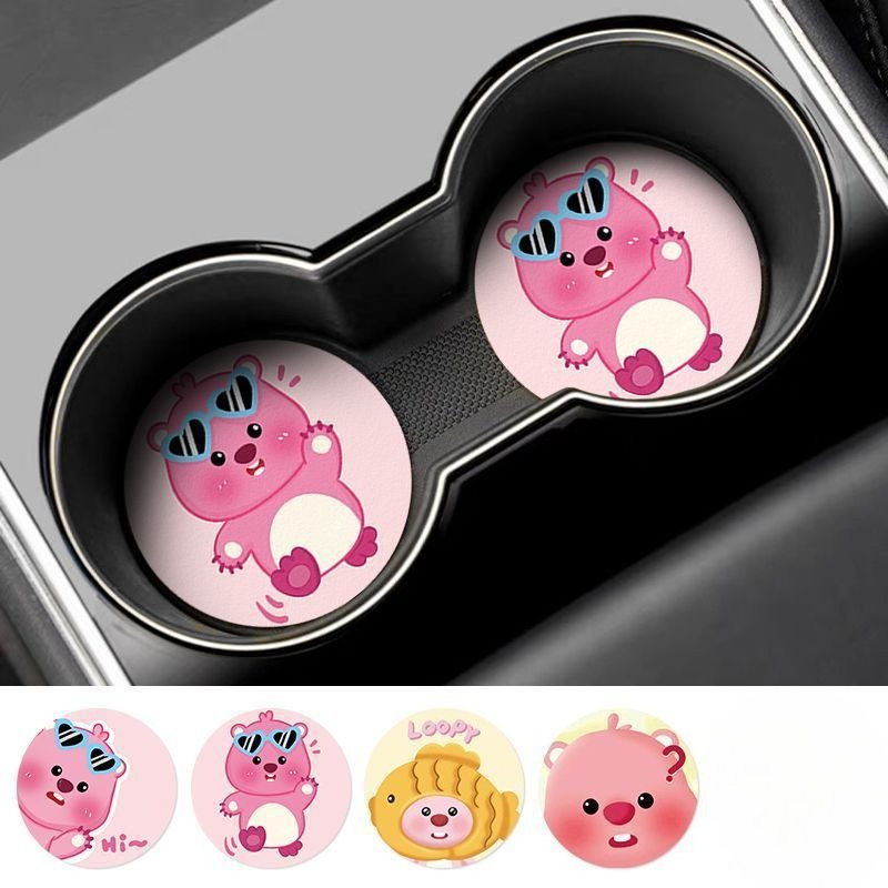 루피 크리에이티브 만화 자동차 코스터 (남아, 여아용) - Car Accessories For Decoration 리뷰 및 가격