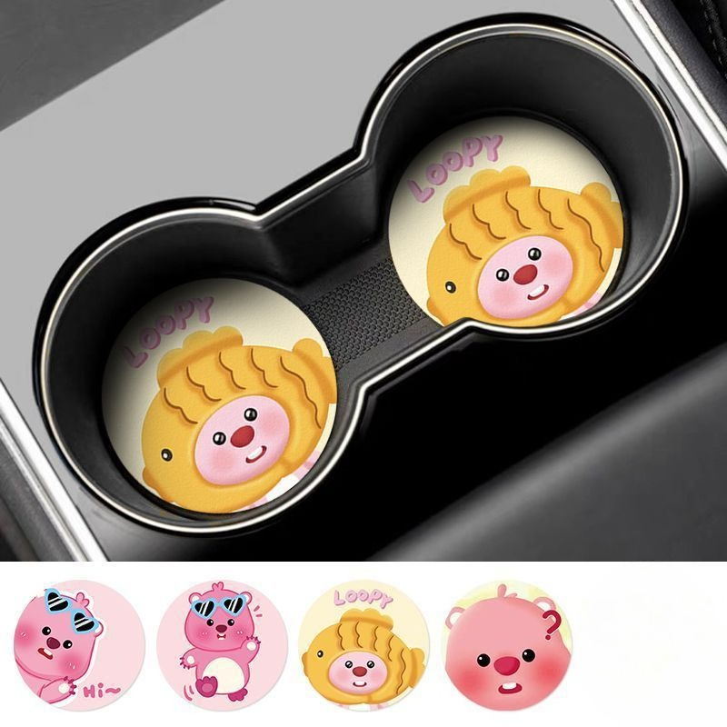 루피 크리에이티브 만화 자동차 코스터 (남아, 여아용) - Car Accessories For Decoration 리뷰 및 가격
