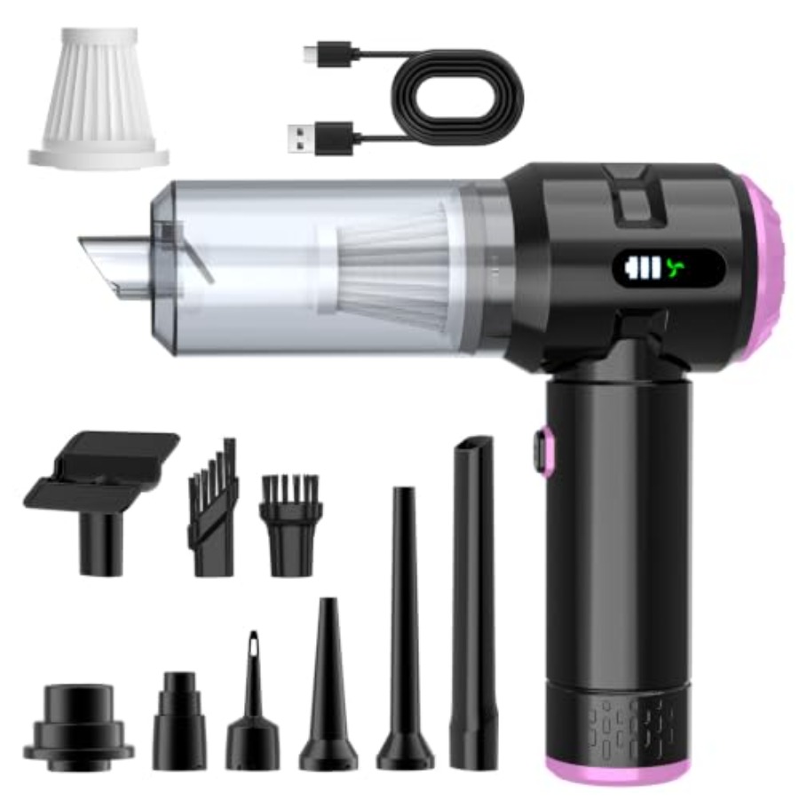 자동차, 집, 사무실, 주방용 휴대용 차량용 진공청소기 - Car Vacuum Cleaner 리뷰 및 가격
