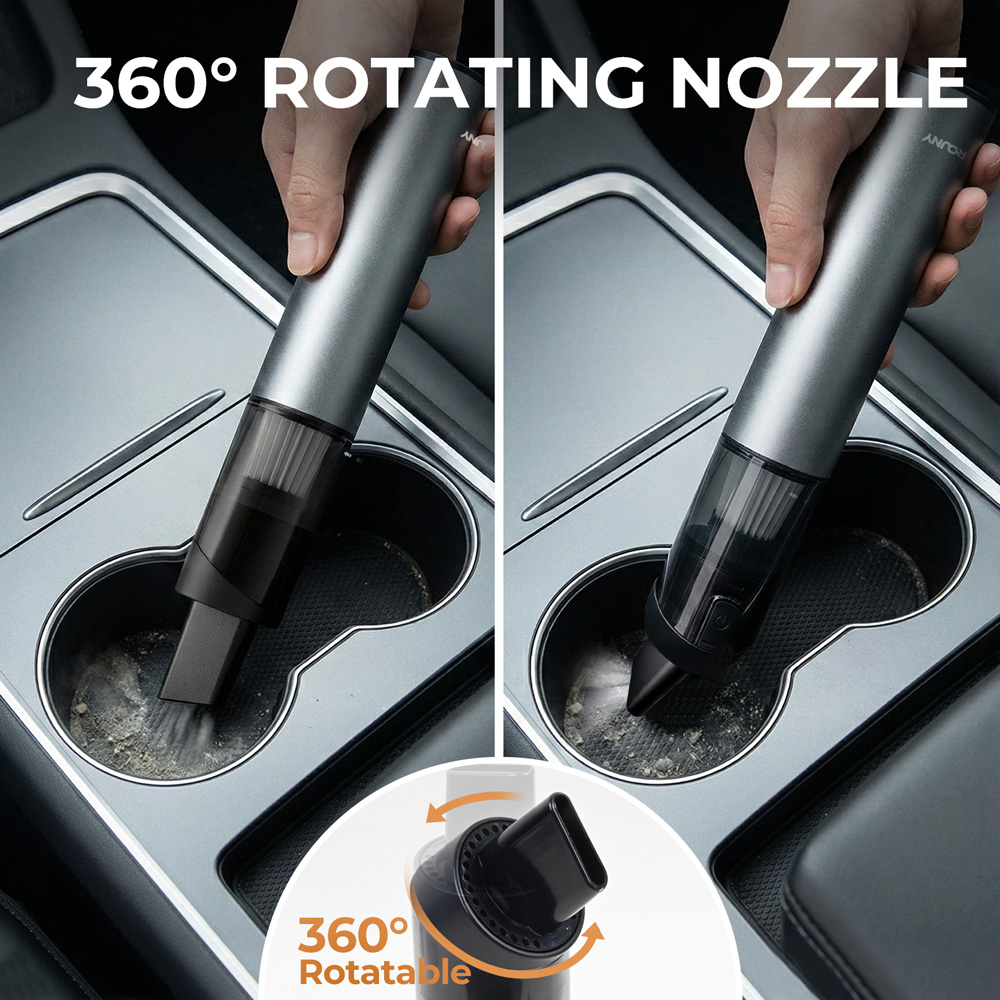 차량용 핸드헬드 진공 청소기, 6가지 부속품, 2단계  - Car Vacuum Cleaner 리뷰 및 가격