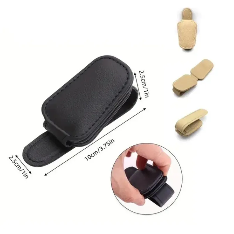 차량용 햇빛 가리개 안경 케이스 홀더 선글라스 클립 티 - Car Accessories Quirky 리뷰 및 가격