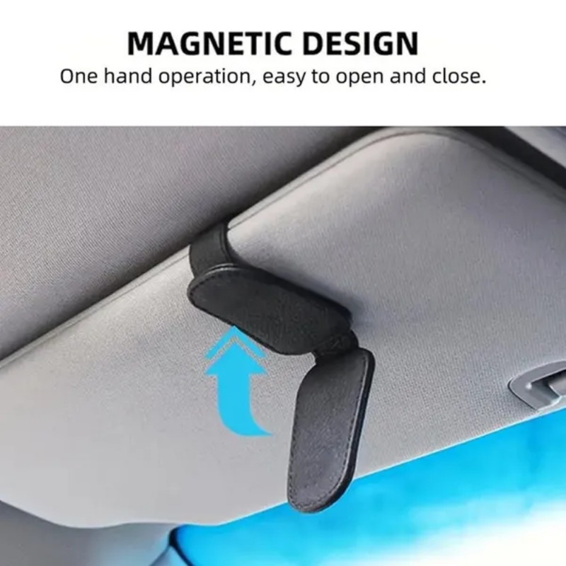 차량용 햇빛 가리개 안경 케이스 홀더 선글라스 클립 티 - Car Accessories Quirky 리뷰 및 가격