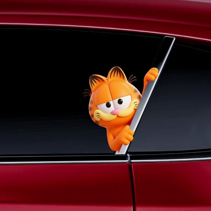 가필드 애니메이션 만화 귀엽고 재미있는 비밀스러운 시청 - Car Accessories Quirky 리뷰 및 가격
