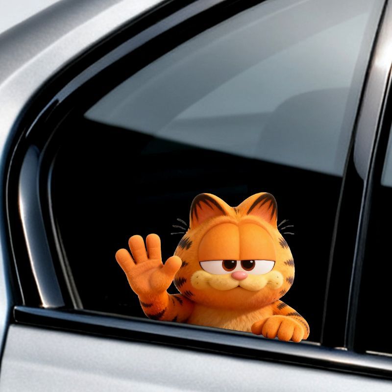 가필드 애니메이션 만화 귀엽고 재미있는 비밀스러운 시청 - Car Accessories Quirky 리뷰 및 가격